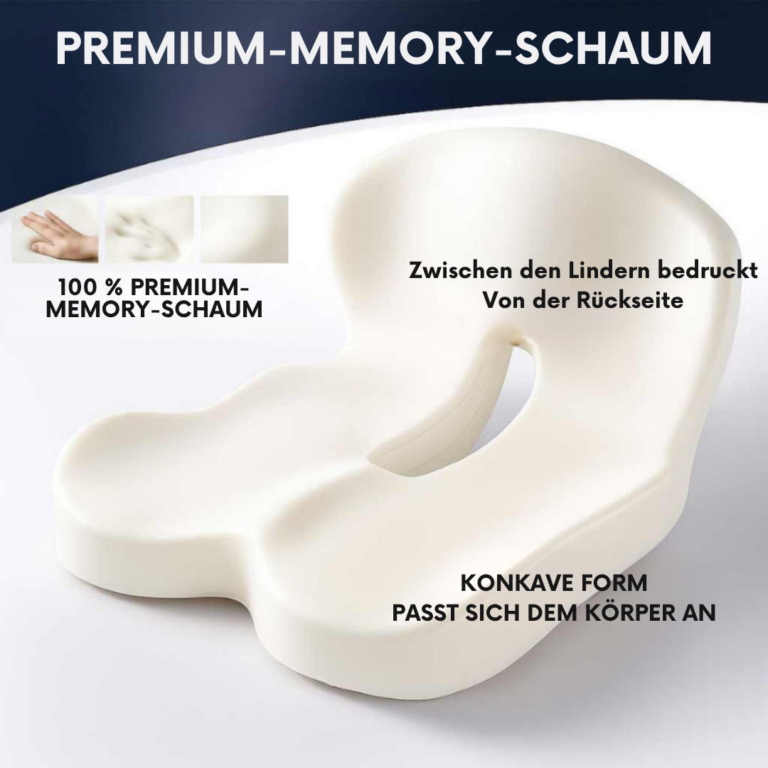 PostureEase™ – Orthopädisches Sitzkissen