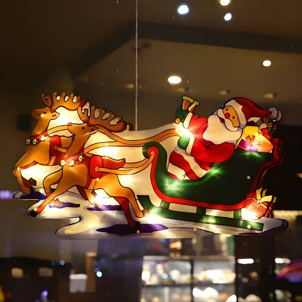 HoliBright™ – Festlige Oplyste Julevindueslys