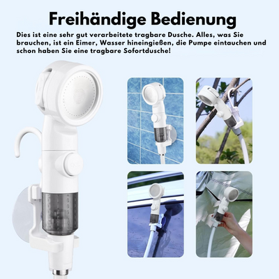 AquaJet™ – Tragbare Wasserlösung für den Außenbereich