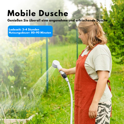 AquaJet™ – Tragbare Wasserlösung für den Außenbereich