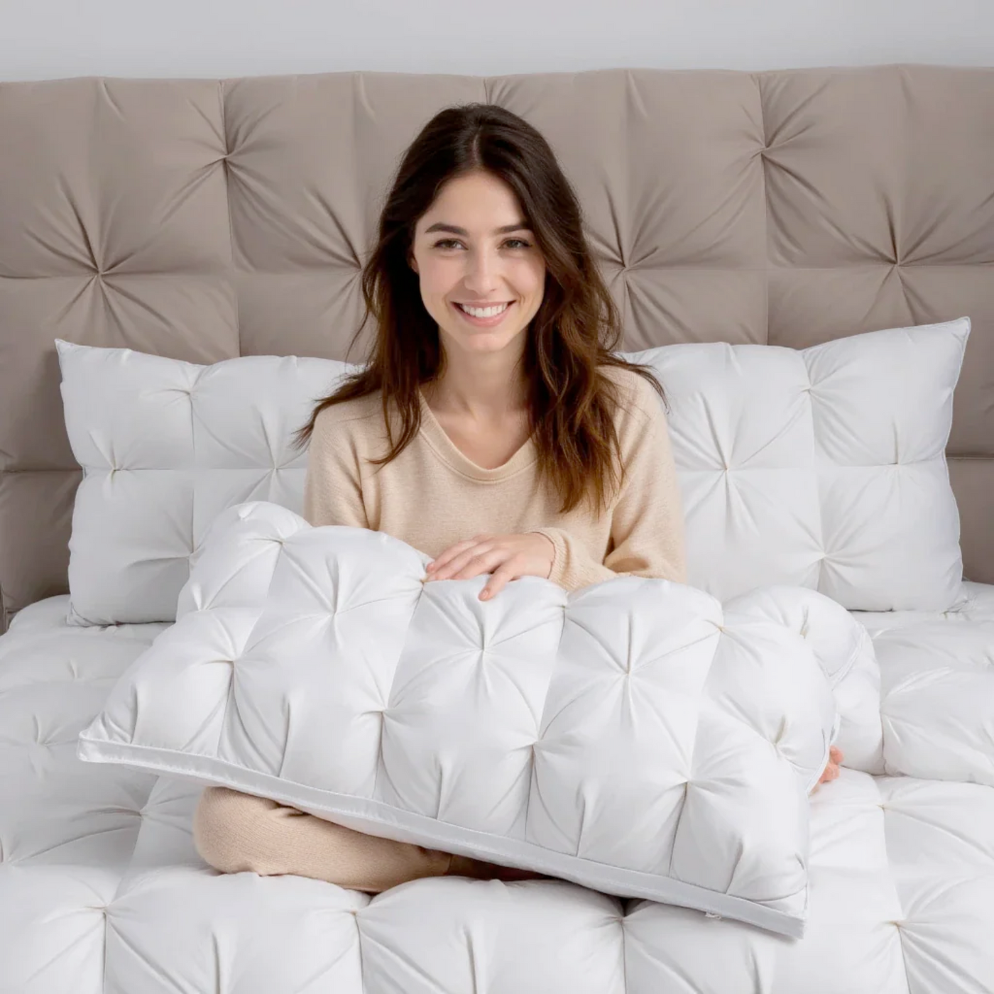 CloudRest™ – Premium Ergonomisches Schlafkissen
