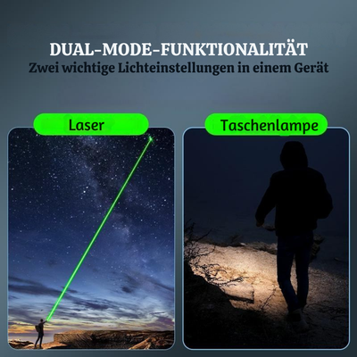 RayStrike™ – Wiederaufladbarer Langstrecken Laserpointer