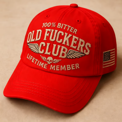 CynicClub™ – Vintage Humorvolle Bestickte Baseballkappe