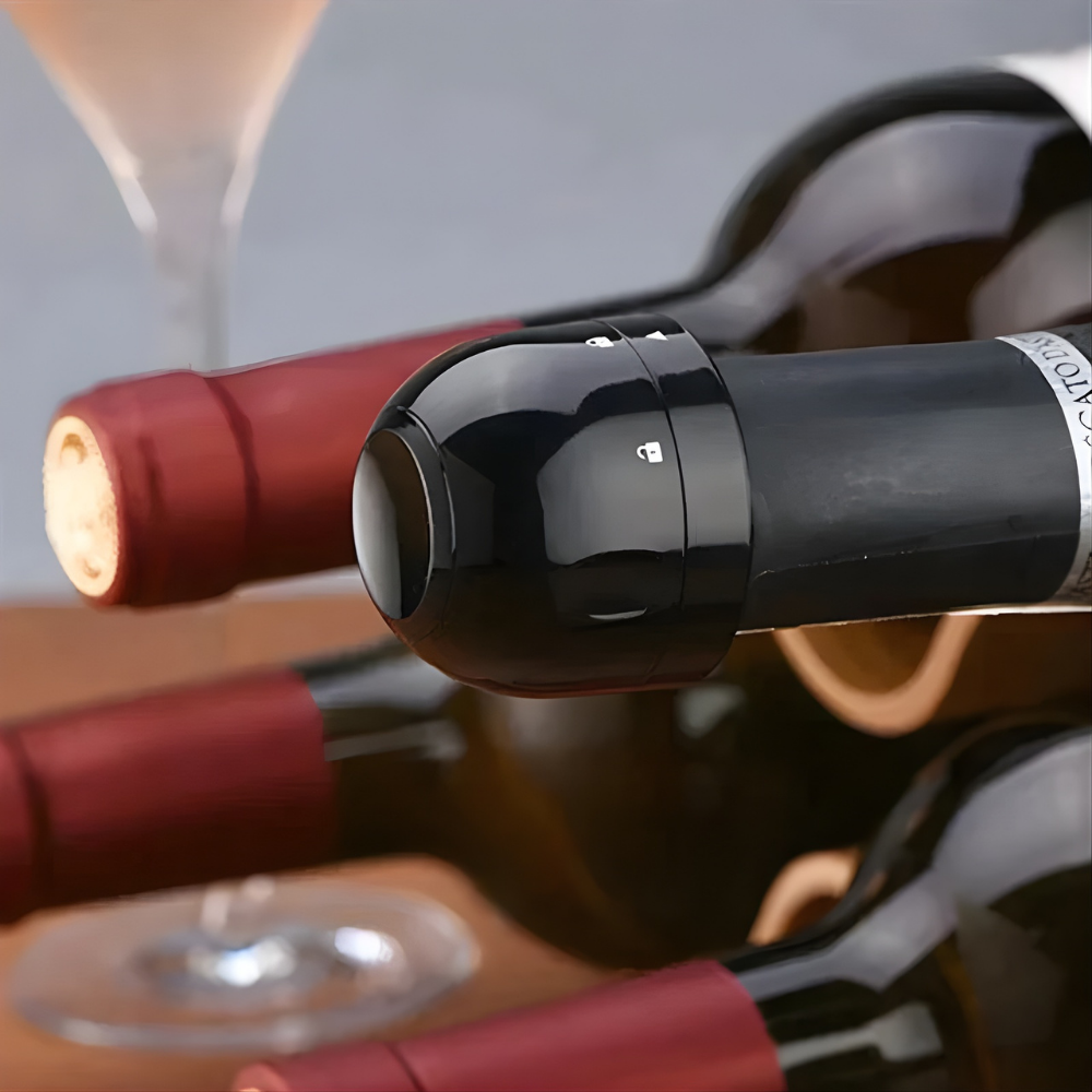 VinoLock™ – Luftdichter Flaschenverschluss für Wein & Getränke