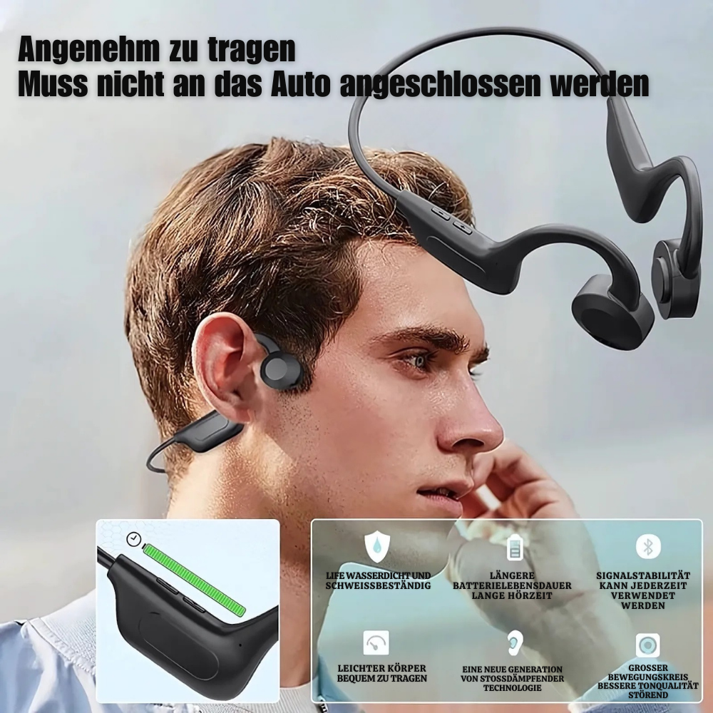 AeroBeat™ – Kabellose Open-Ear Knochenschall-Kopfhörer