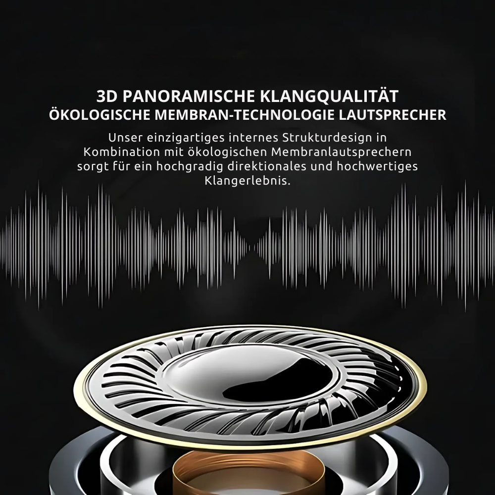 AeroBeat™ – Kabellose Open-Ear Knochenschall-Kopfhörer