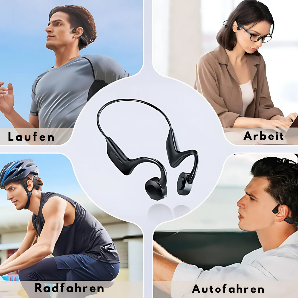 AeroBeat™ – Kabellose Open-Ear Knochenschall-Kopfhörer