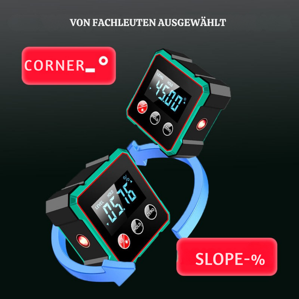 AnglePro™ – Präzises Digitales Taschen-Inklinometer