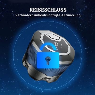 AquaDome™ – Wasserdichter 6-Klingen Kopf-Rasierer