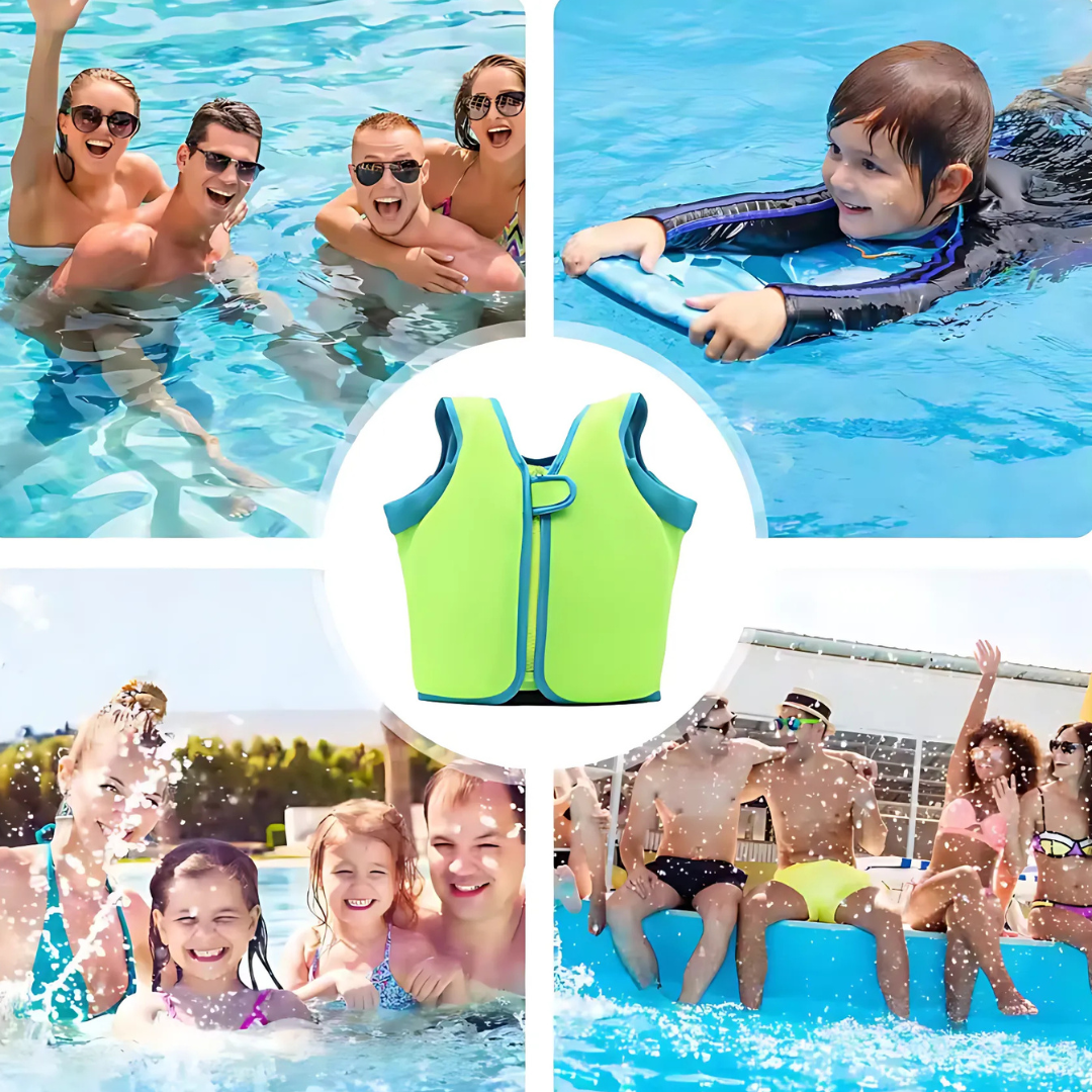 AquaGuard™ – Sichere Schwimmweste für Kinder