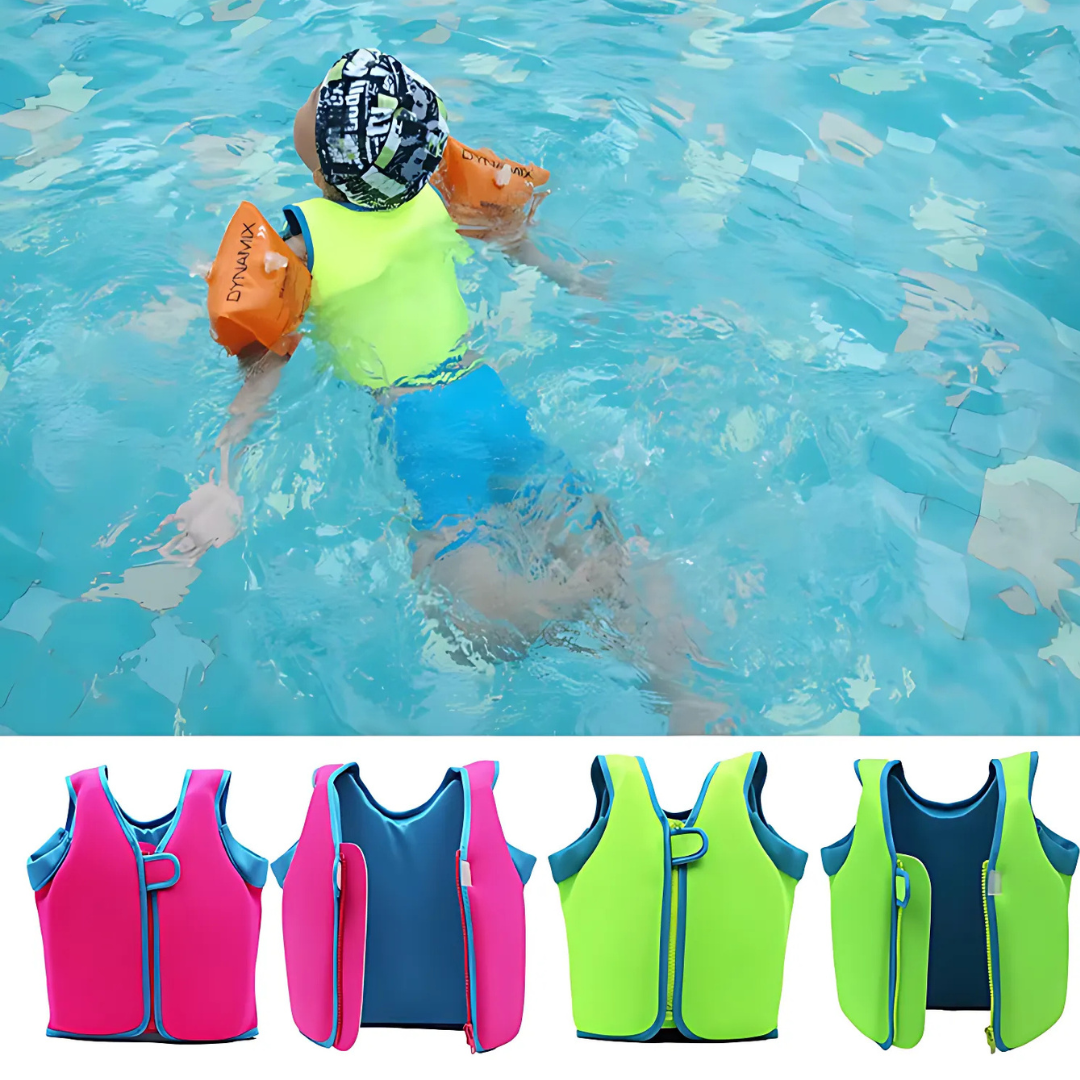 AquaGuard™ – Sichere Schwimmweste für Kinder