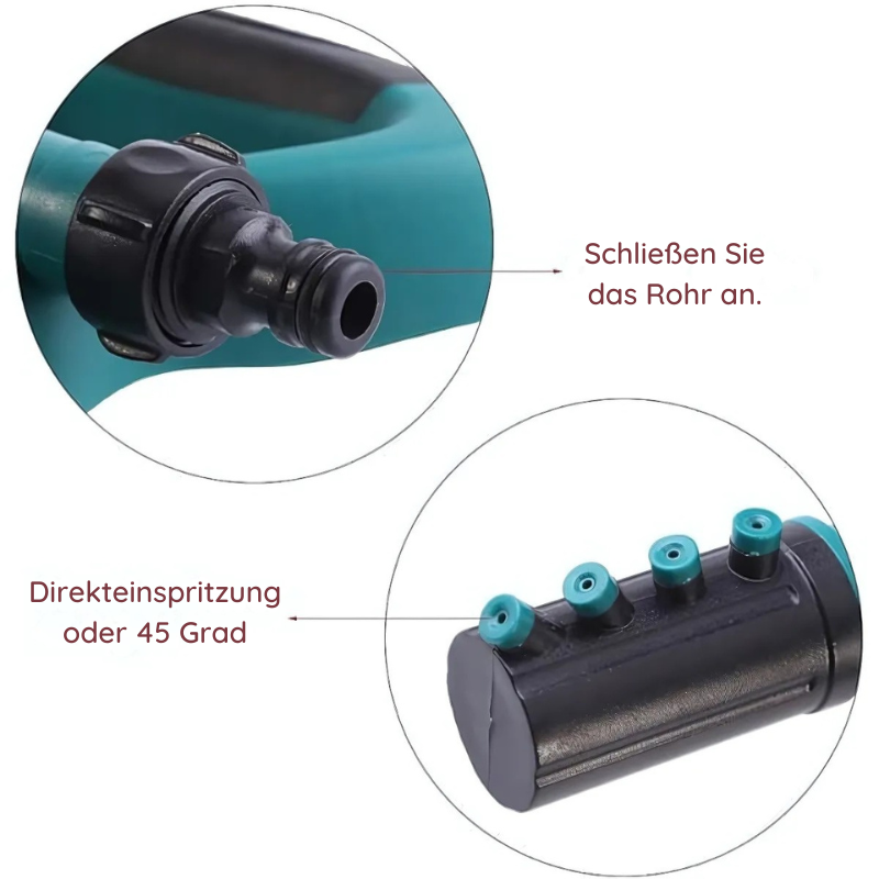AquaSpin™ – Automatischer 360° Gartensprinkler