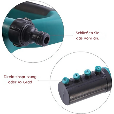 AquaSpin™ – Automatischer 360° Gartensprinkler
