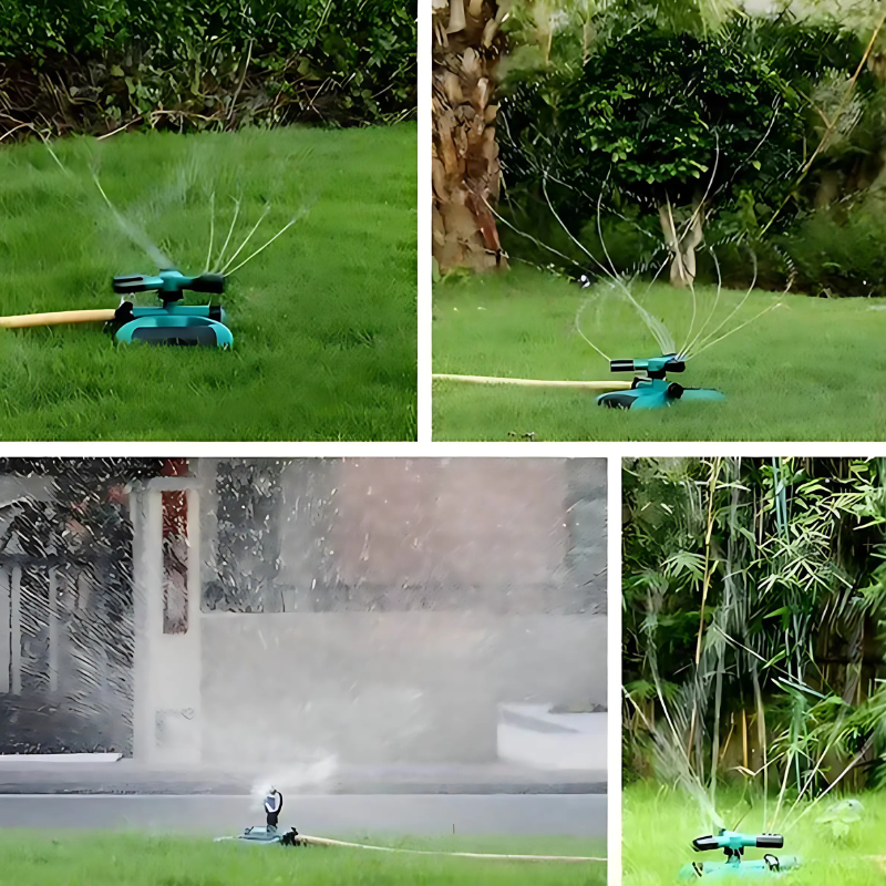 AquaSpin™ – Automatischer 360° Gartensprinkler