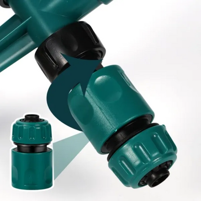 AquaSpin™ – Automatischer 360° Gartensprinkler