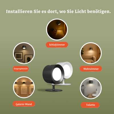 AuraLite™ – Kabellose Magnetische Spotlight-Lampe