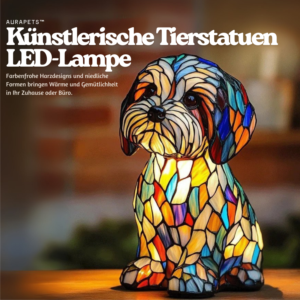 AuraPets™ – Künstlerische Tierstatuen-LED-Lampe