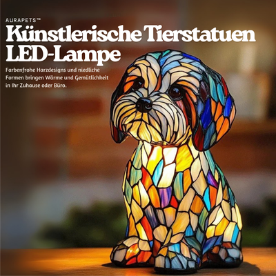 AuraPets™ – Künstlerische Tierstatuen-LED-Lampe
