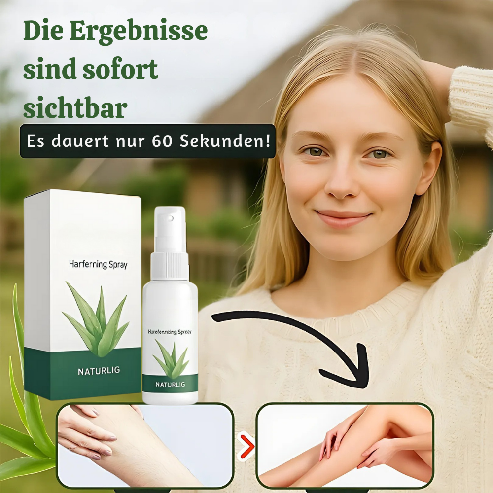BareLuxe™ – Schmerzfreies Haarentfernungsspray