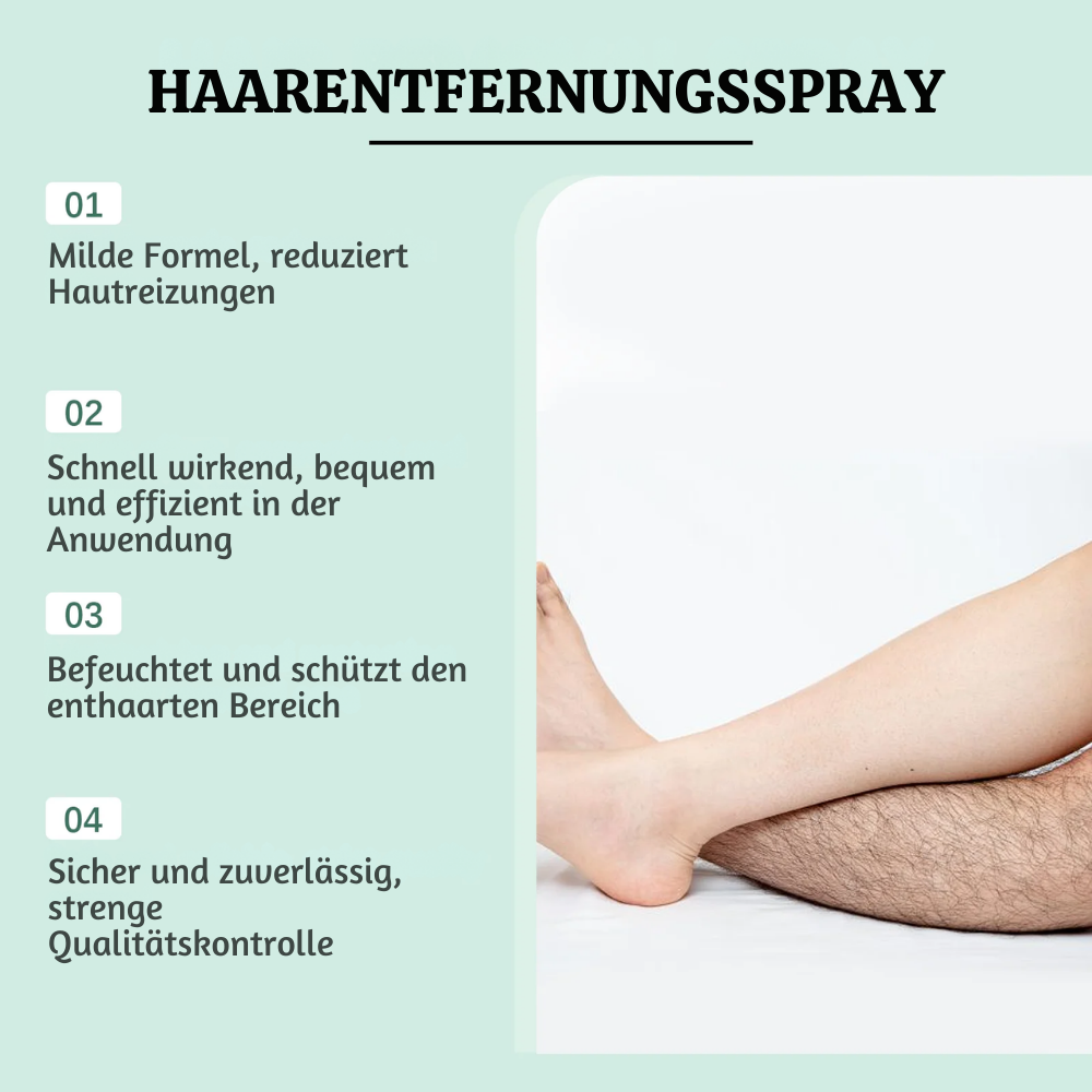 BareLuxe™ – Schmerzfreies Haarentfernungsspray