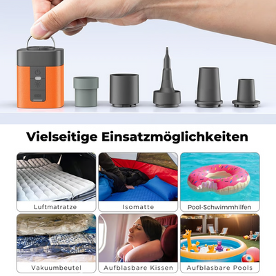 BlitzAir™ – Ultraschnelle Elektrische Luftpumpe