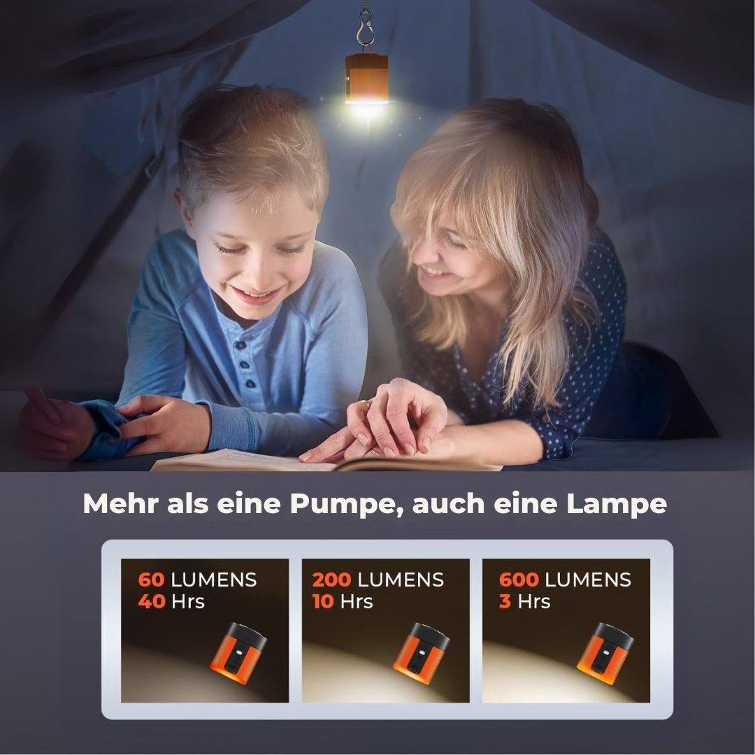 BlitzAir™ – Ultraschnelle Elektrische Luftpumpe