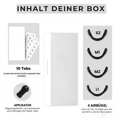 BreatheEase™ – Magnetisches Nasenpflaster