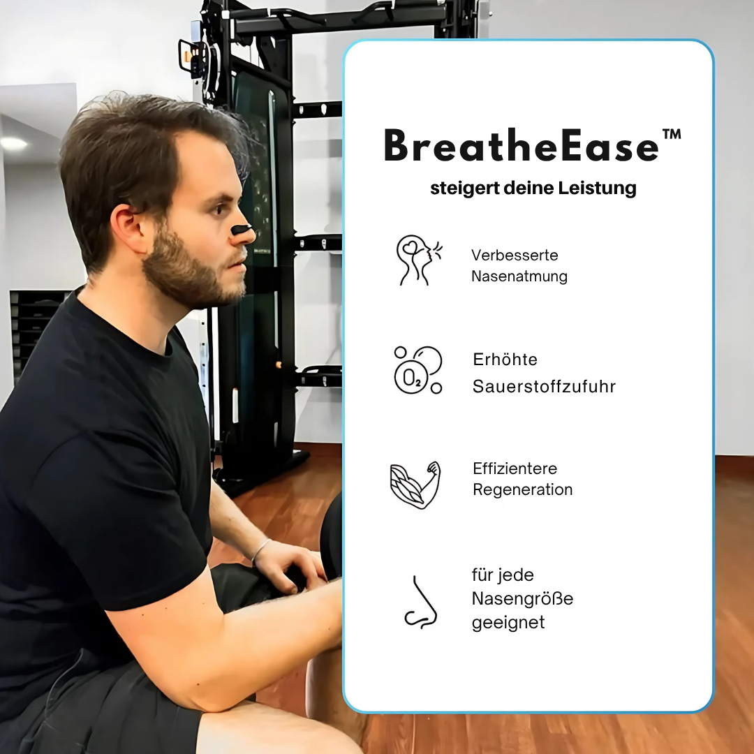 BreatheEase™ – Magnetisches Nasenpflaster