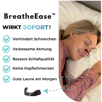 BreatheEase™ – Magnetisches Nasenpflaster