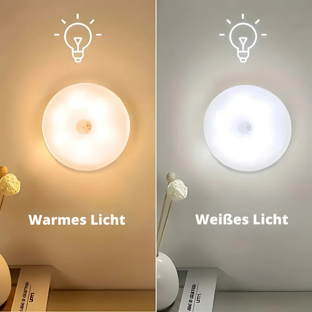 BrightWay™ – Smarte Magnetische LED-Bewegungssensorlampe