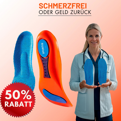 PowerStep™ – Schmerzfreie Unterstützung für Ihre Füße