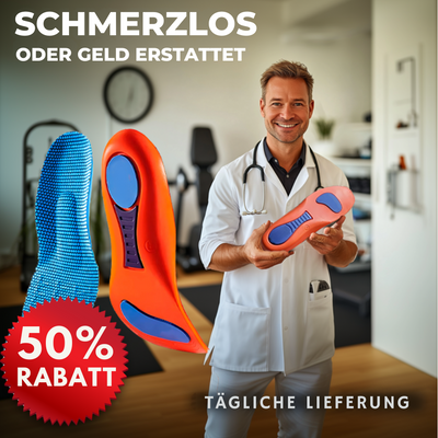 PowerStep™ – Schmerzfreie Unterstützung für Ihre Füße