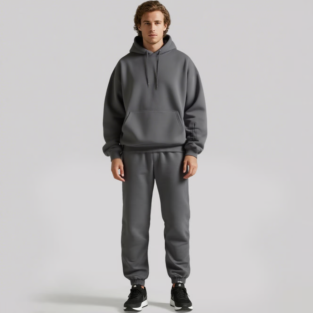 CalmDoze™ – Stilvolles Reise-Schlaf-Hoodie-Set