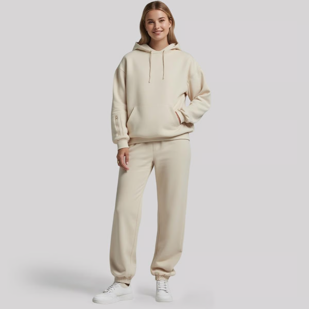 CalmDoze™ – Stilvolles Reise-Schlaf-Hoodie-Set