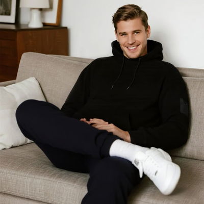 CalmDoze™ – Stilvolles Reise-Schlaf-Hoodie-Set