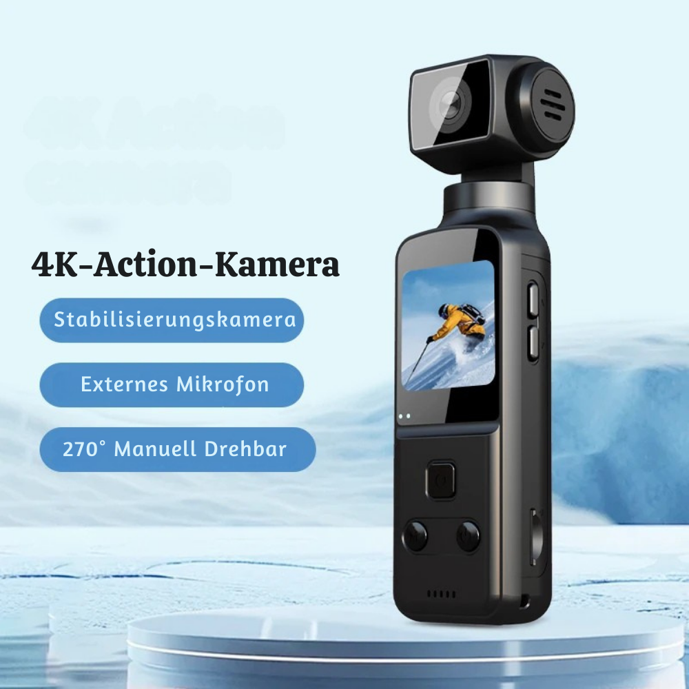 CamPro™ – 4K Ultra HD Tragbare Kamera