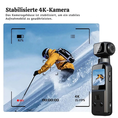 CamPro™ – 4K Ultra HD Tragbare Kamera