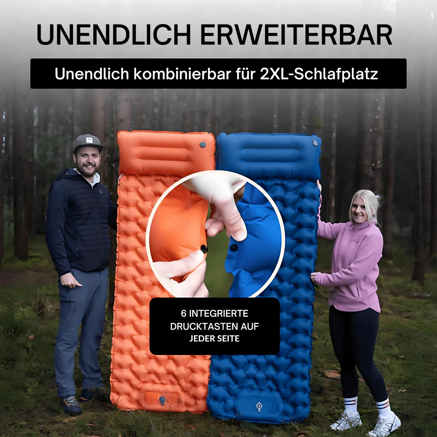 CampCloud™ – Ultraleichte Kompakte Isomatte