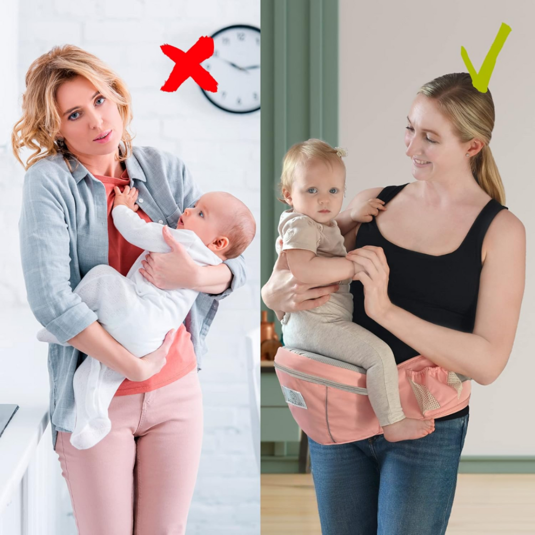 CarryEase™ - Ergonomischer Baby-Hüftsitz