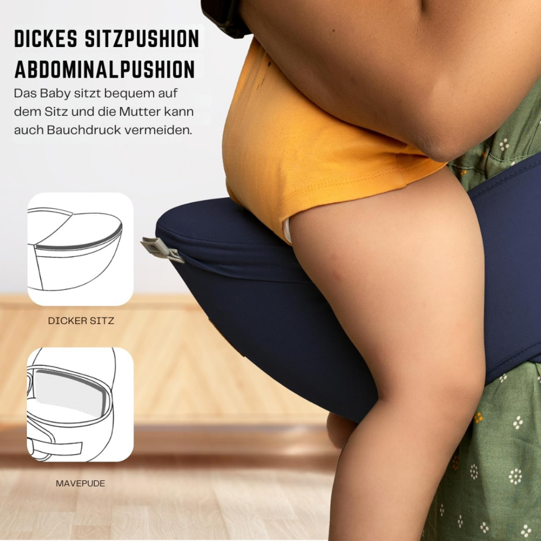CarryEase™ - Ergonomischer Baby-Hüftsitz