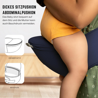 CarryEase™ - Ergonomischer Baby-Hüftsitz