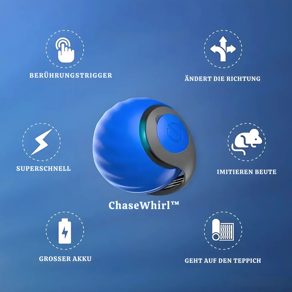 ChaseWhirl™ – Smarter Interaktiver Katzenball
