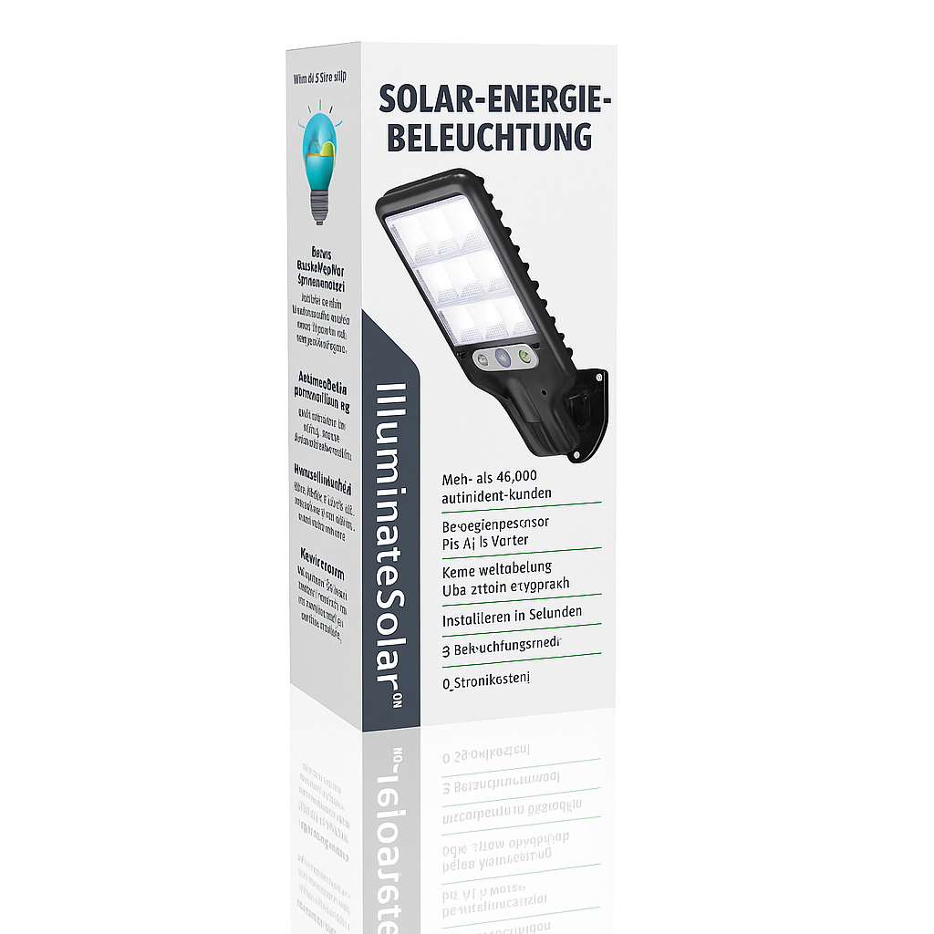 Solarix™ – Ultrahelles solarbetriebenes LED-Licht