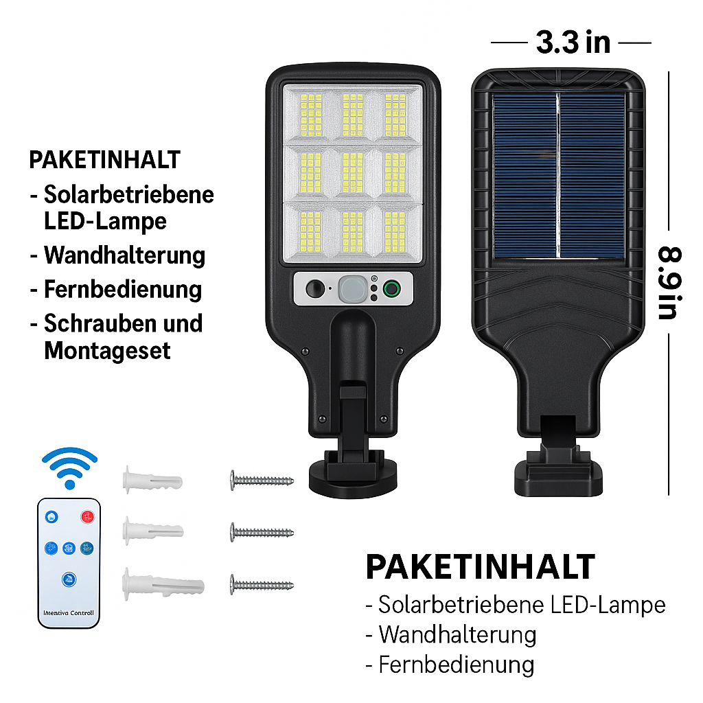 Solarix™ – Ultrahelles solarbetriebenes LED-Licht