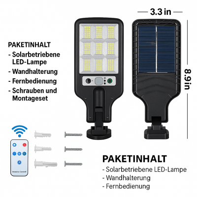 Solarix™ – Ultrahelles solarbetriebenes LED-Licht