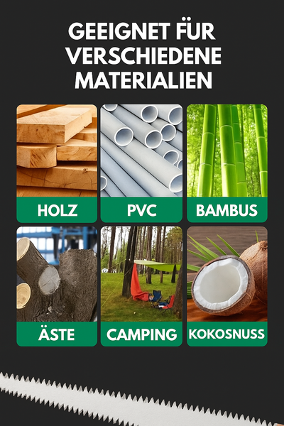 SliceCraft™ – Präzisions-Handsäge