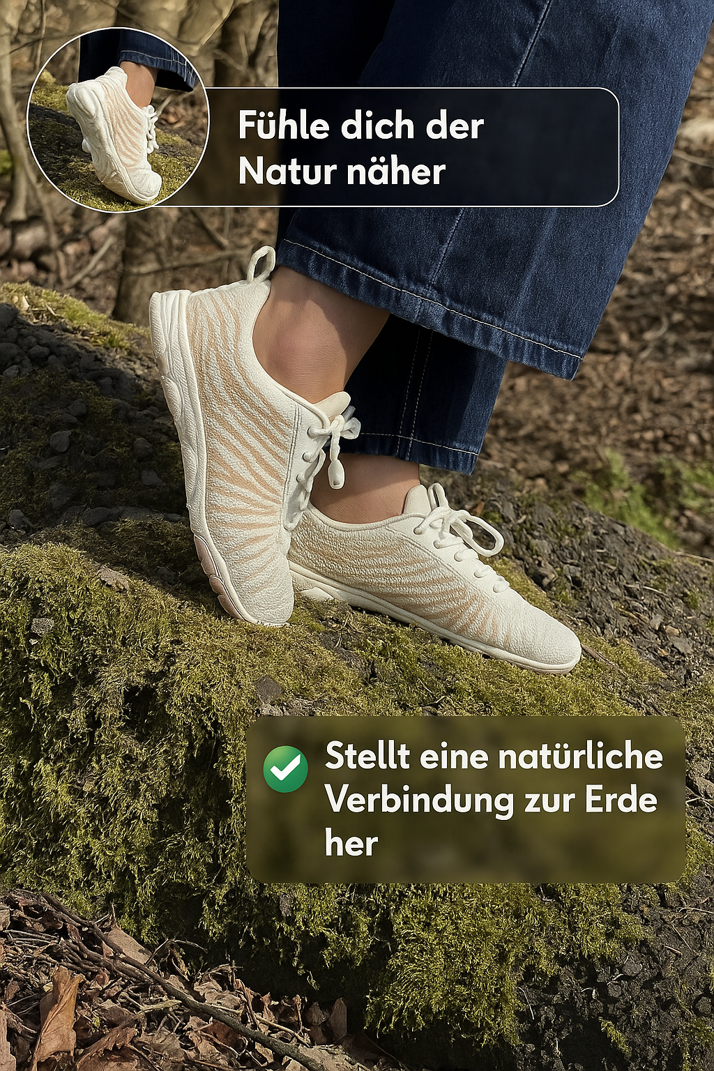 TerraStride™ – Naturlig Bevægelsesfodtøj