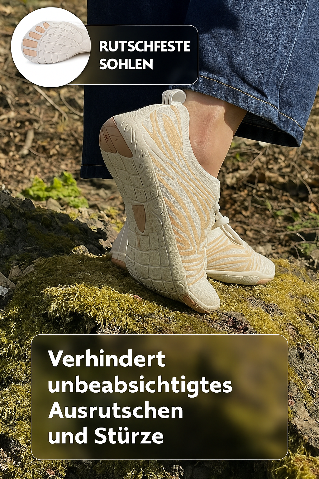 TerraStride™ – Naturlig Bevægelsesfodtøj