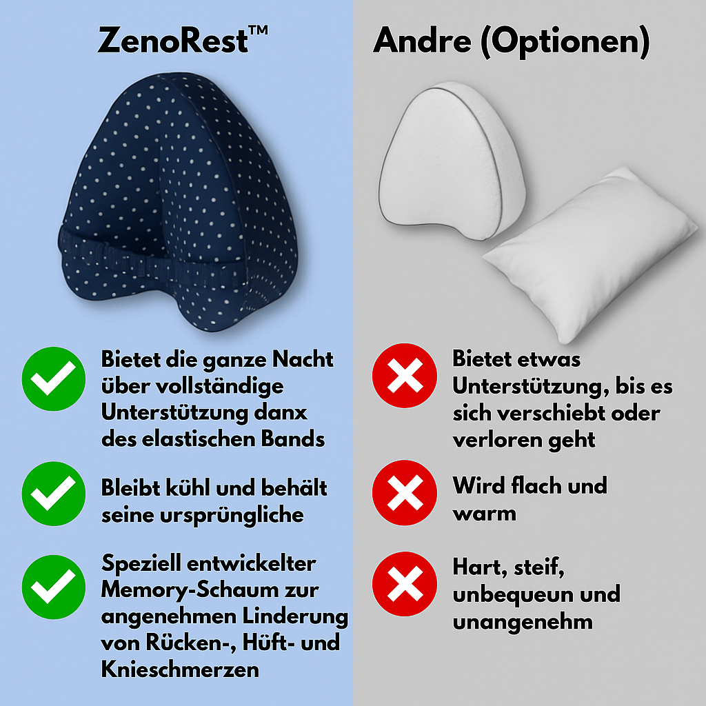 ZenoRest™ – Rückenstützkissen
