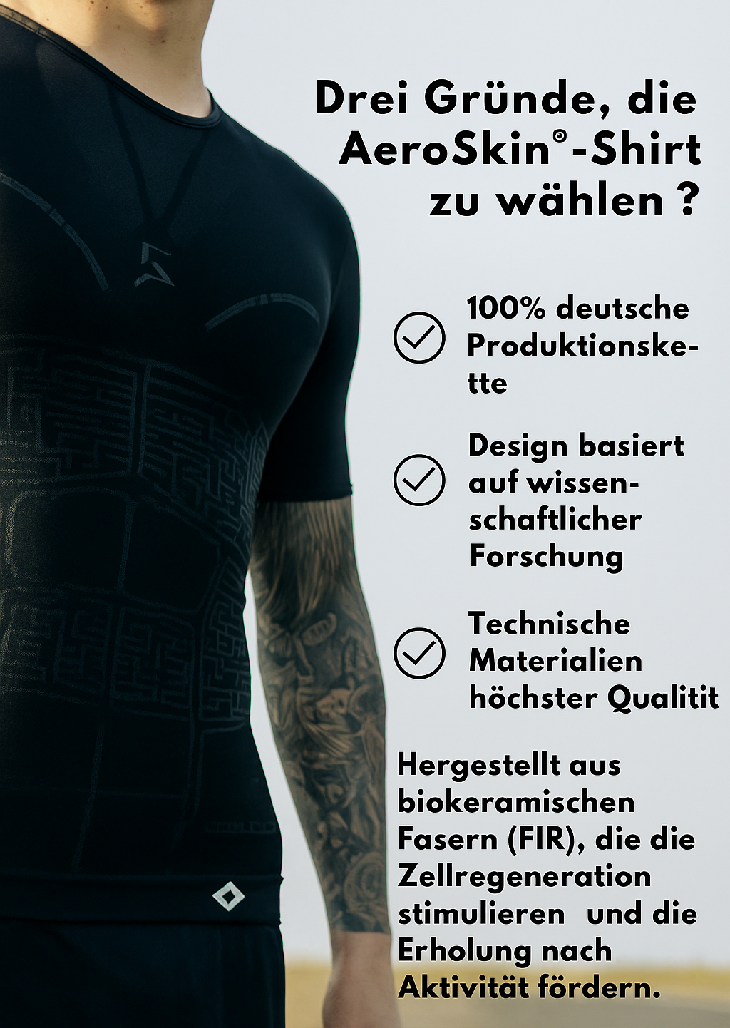 AeroSkin™ – Atmungsaktives Performance-Shirt